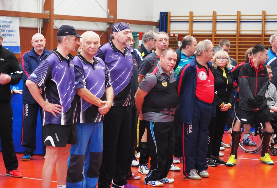 Mezinárodní turnaj stolní tenis tělesně postižení Hradec Králové 13.11.21 - 32