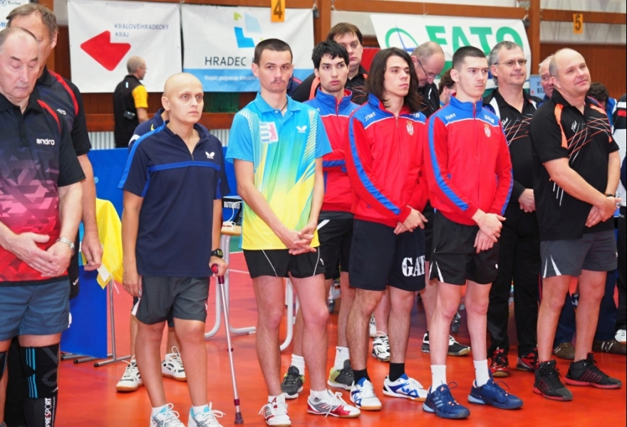 Mez.turnaj tělesně postižených stolní tenis Pohár města Hradec Králové 16.11.19 - 53