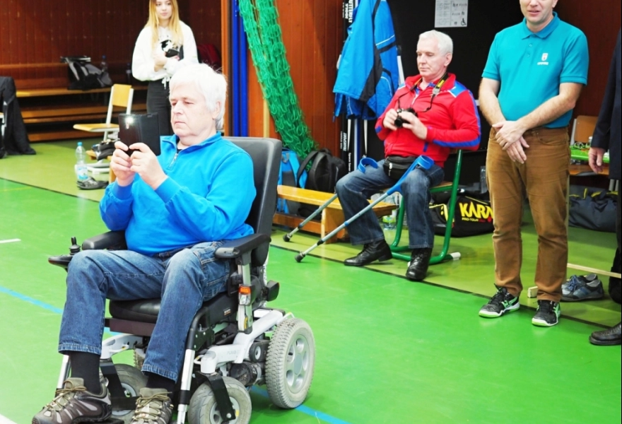 Mez.turnaj tělesně postižených stolní tenis Pohár města Hradec Králové 16.11.19 - 64