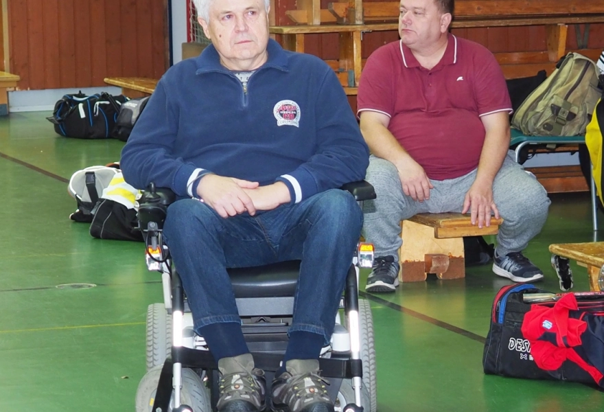Mezin. turnaj tělesně postižení sportovci Pohár města 11.11.17 - 22