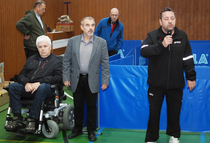 Mezinárodní turnaj tělesně postižených stolní tenis Hradec Králové 12.11.2022 - 94
